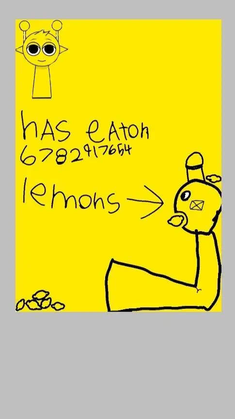 ai character: Simon loves lemons background