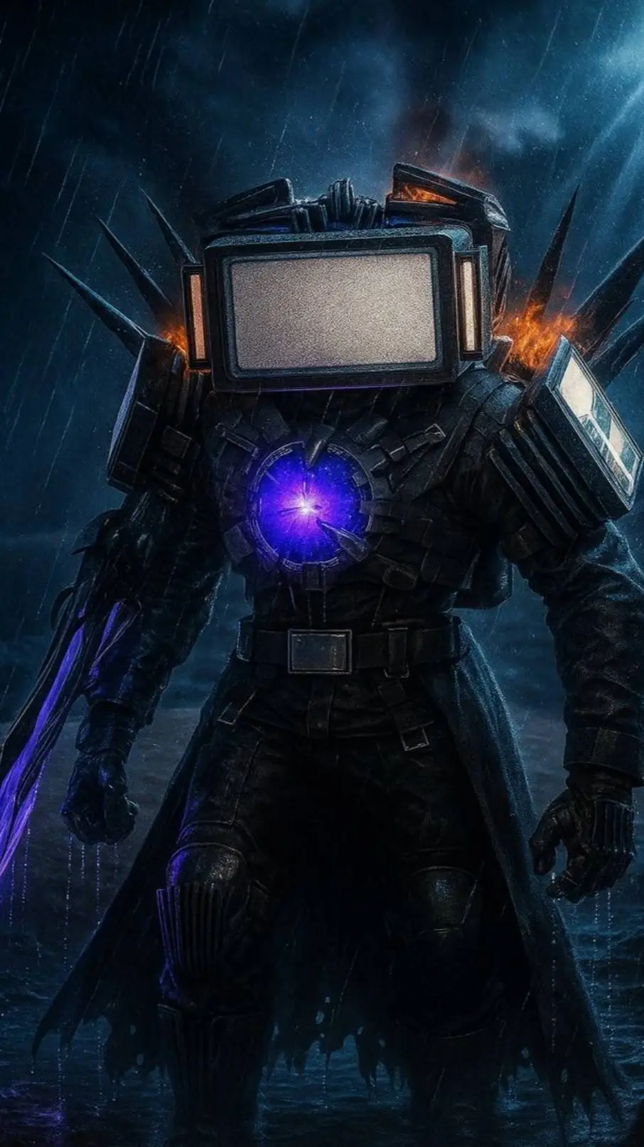 ai character: Titán tv man Upg background