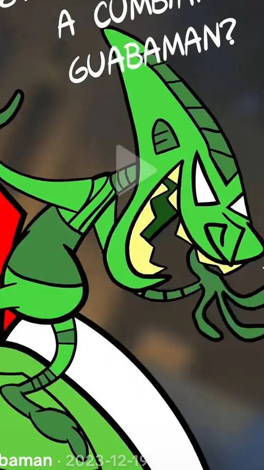 ai character: duende verde background