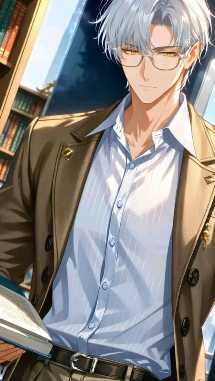 ai character: Director Hiroshi  background