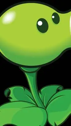 ai character: peashooter background