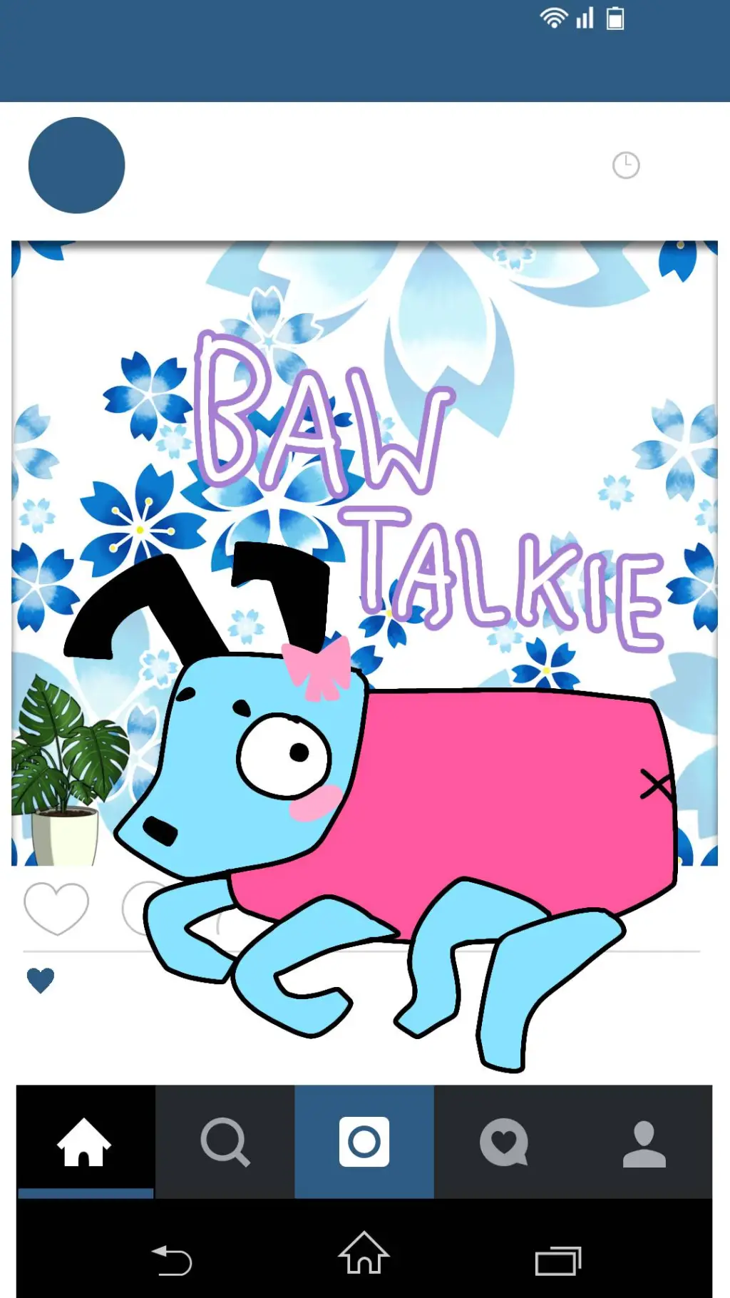 ai character: 🐾-`°BAW°`-🐕 background