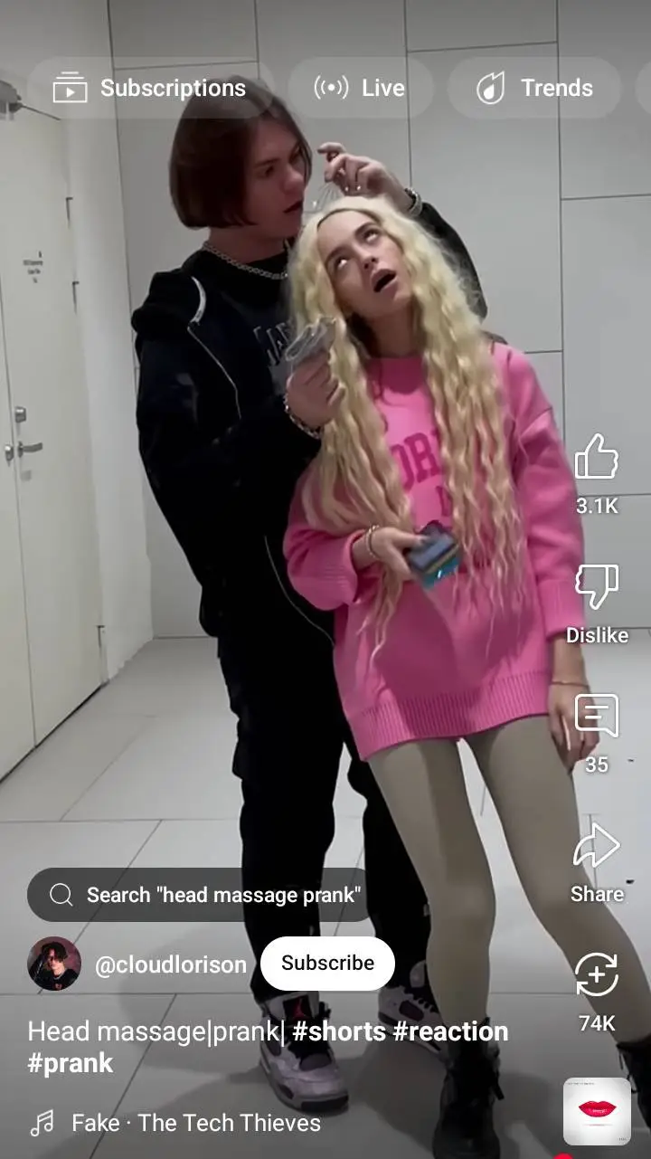 ai character: good girl background