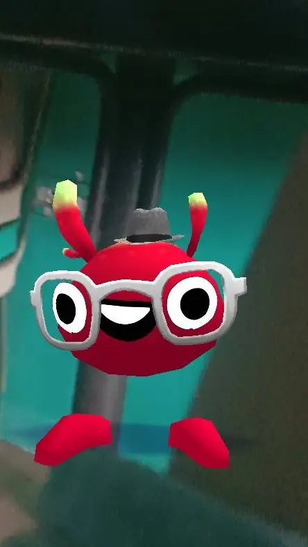 ai character: reddy.      background