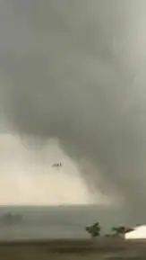 ai character: Greenfield tornado background