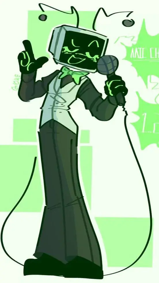 ai character: Vee - dandys world background