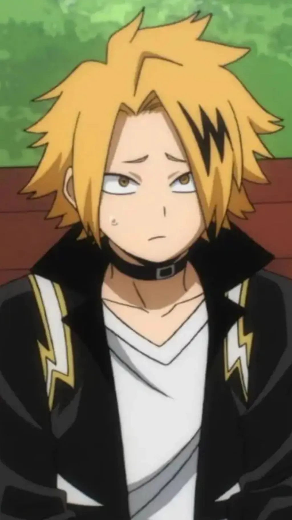 ai character: Denki ⚡️ background