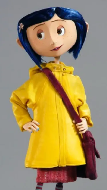 ai character: Coraline jones 🧤 background