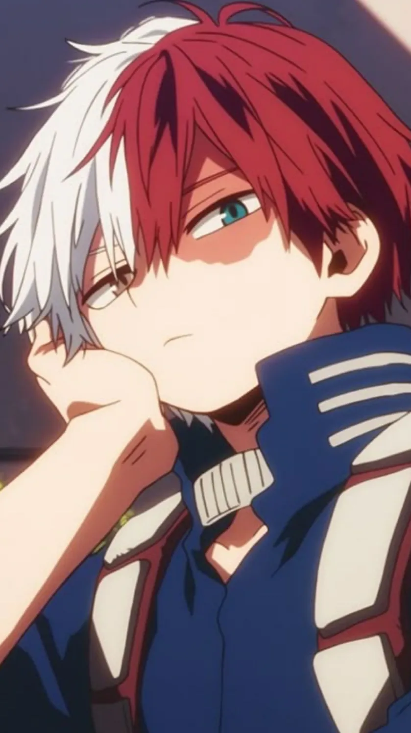 ai character: Todoroki 🔥❄️ background