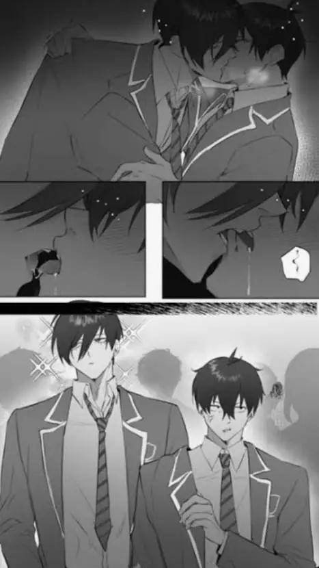 ai character: Rin x isagi background