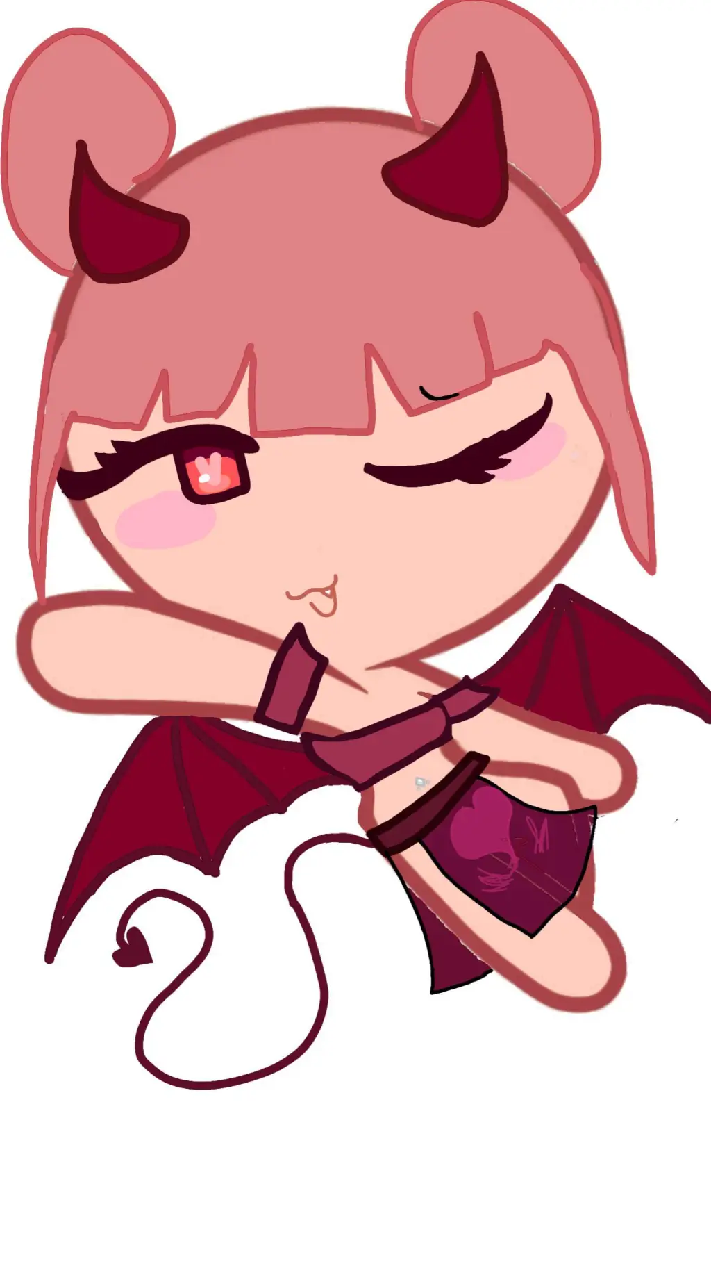 ai character: Succubus sugar background