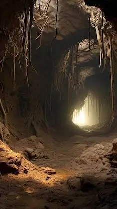 ai character: 🔦Haunted cave FS🔦 background