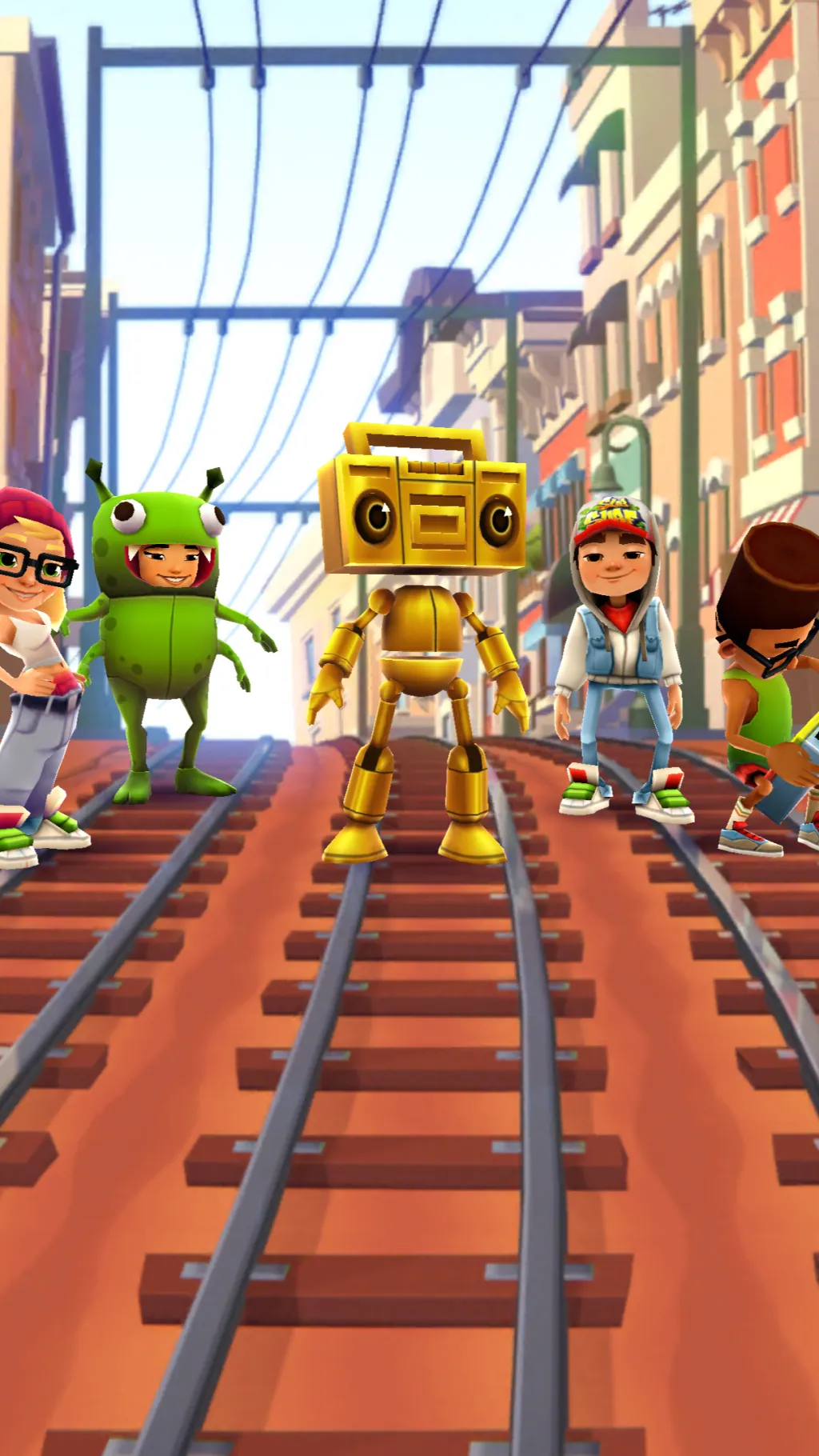ai character: Group chat background