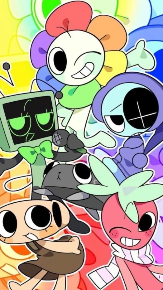 ai character: ᰔmain toons!ᰔ background