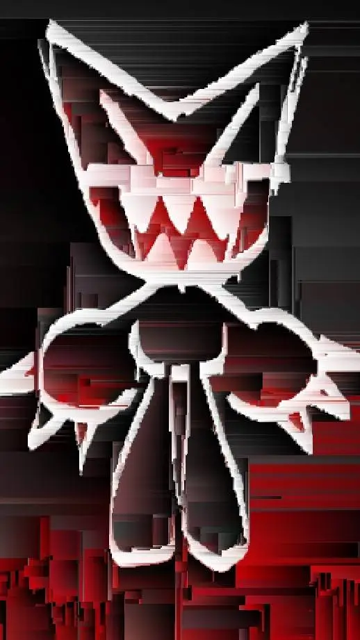 ai character: Sticker material  background