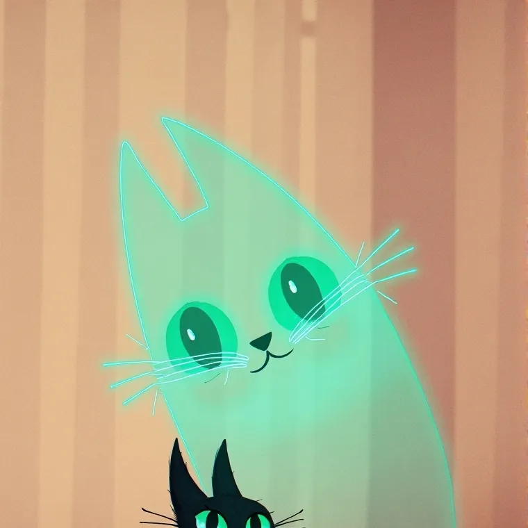chat with ai character: cat