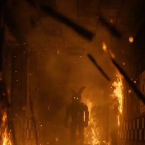 chat with ai character: FNAF 3 is on fire