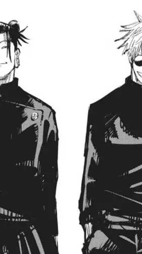 ai character: Gojo and Geto  background