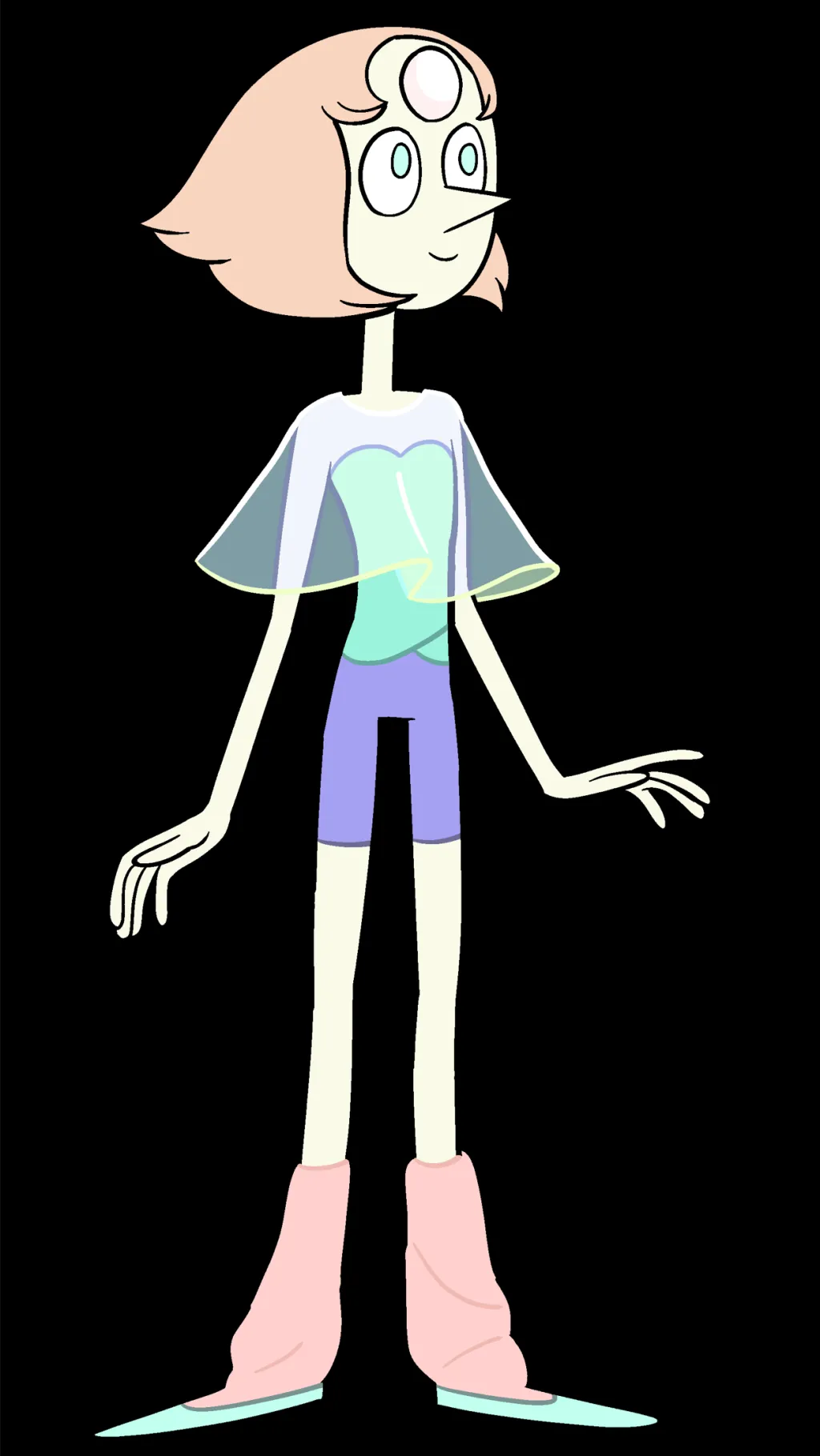 ai character: Pearl 80’s background