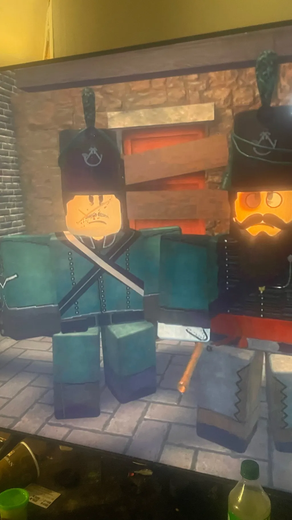 ai character: London part two ￼ background