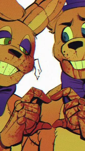ai character: Fredbear background