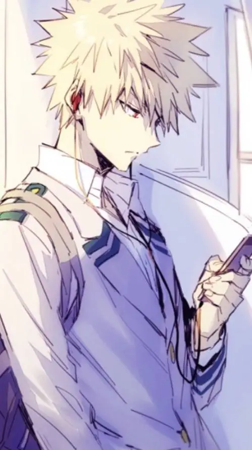 ai character: Bakugo Katsuki background