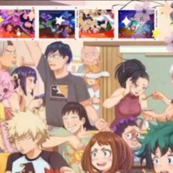 chat with ai character: MHA SLEEPOVER