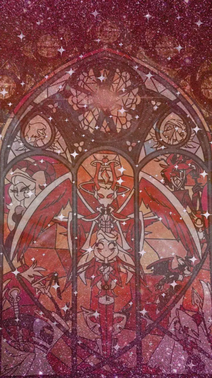 ai character: Hh Analog horror  background