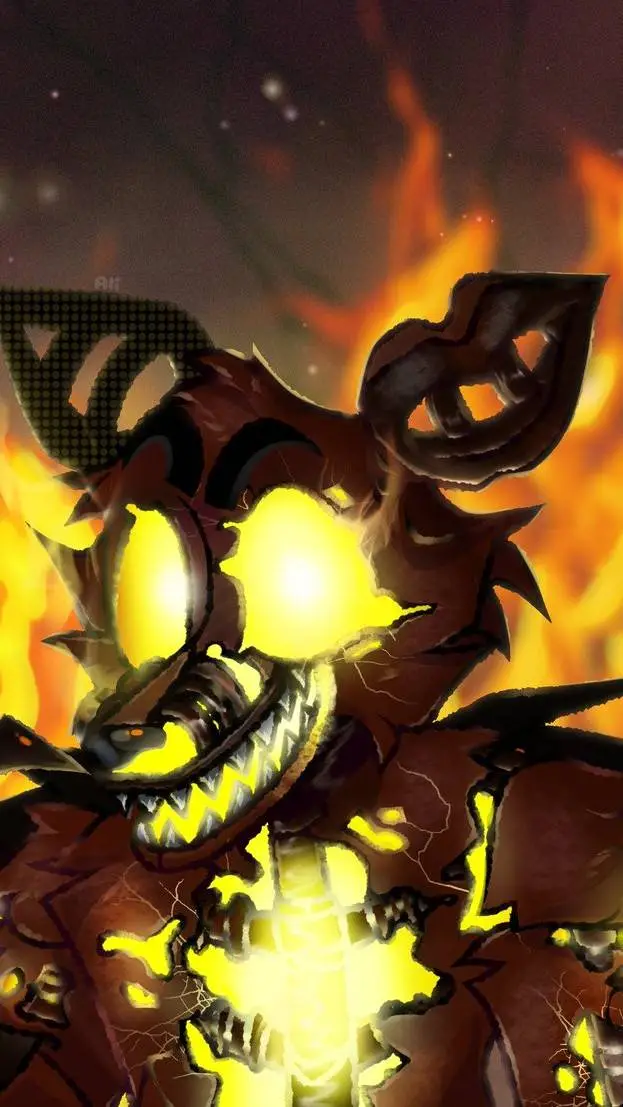 ai character: torched fnaf au background