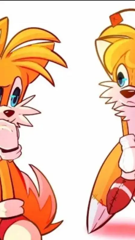 ai character: tails o nose background