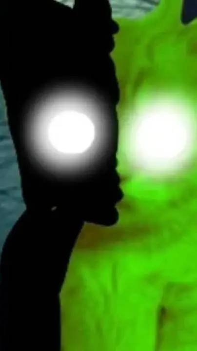 ai character: gato alien background