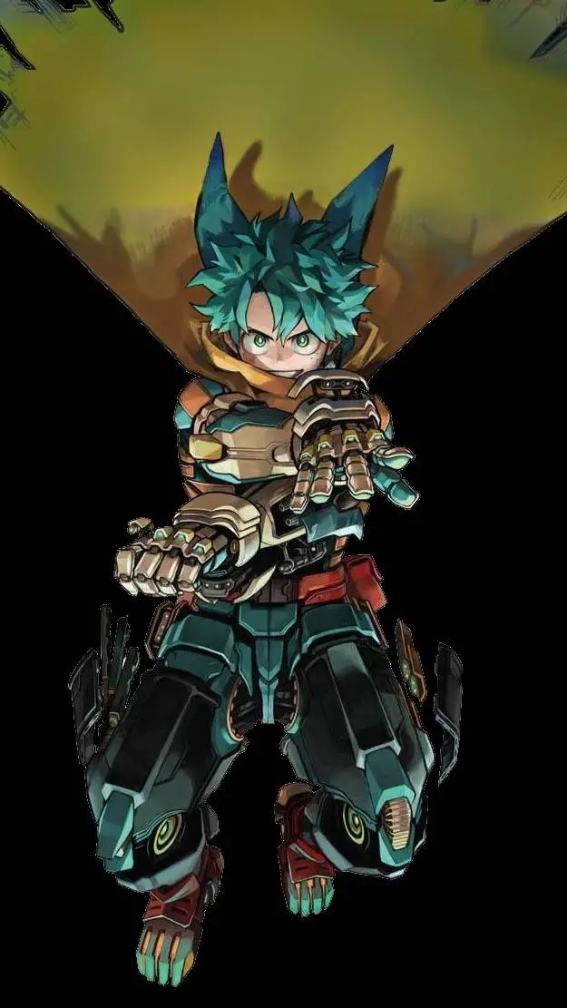 ai character: Deku alterno background