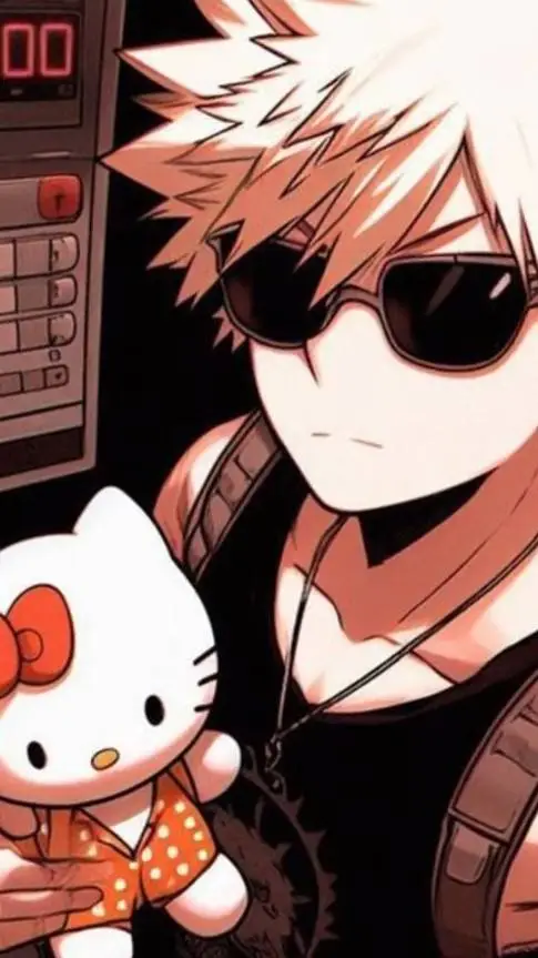 ai character: Bakugo  background
