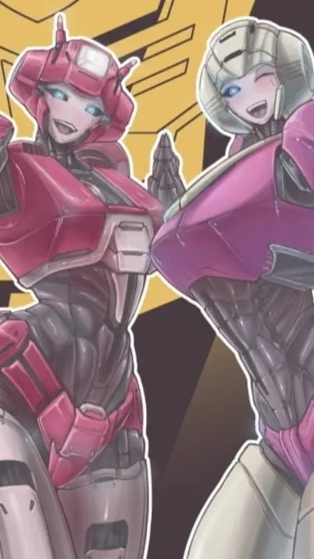 ai character: ❤️Elita-1&Arcee💜 background