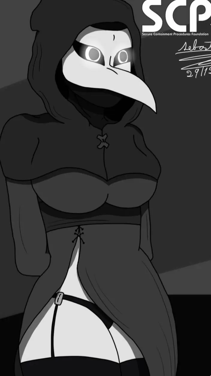 ai character: Scp 049❤️Fem background
