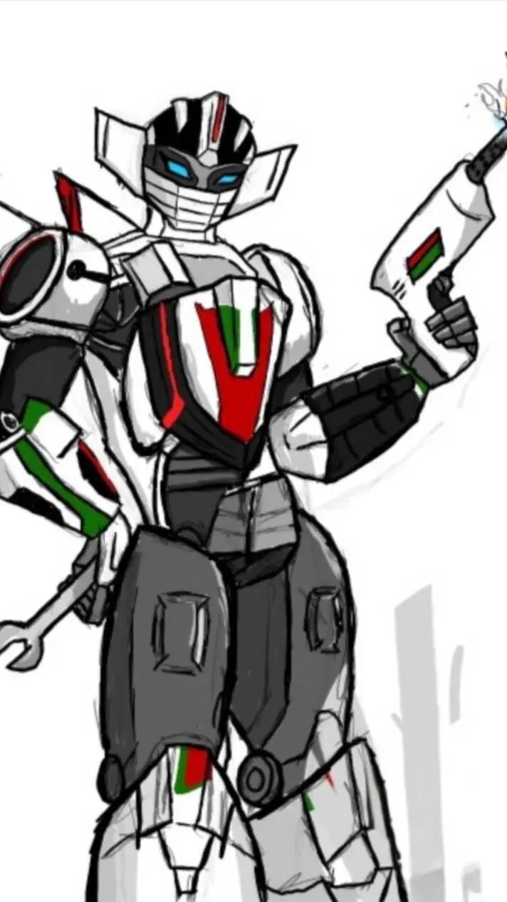 ai character: ❤️Wheeljack♀(Tf)  background