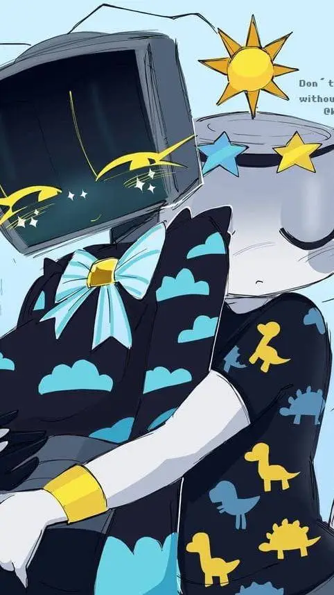 ai character: 💛Vee&Shelly🩶(DWst) background