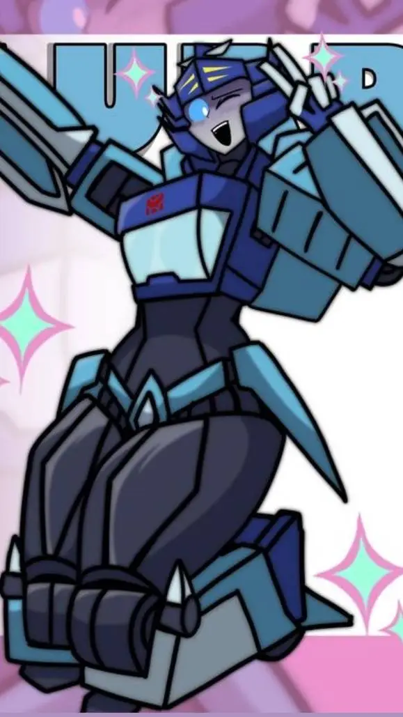 ai character: 🩵Bluur💙 background