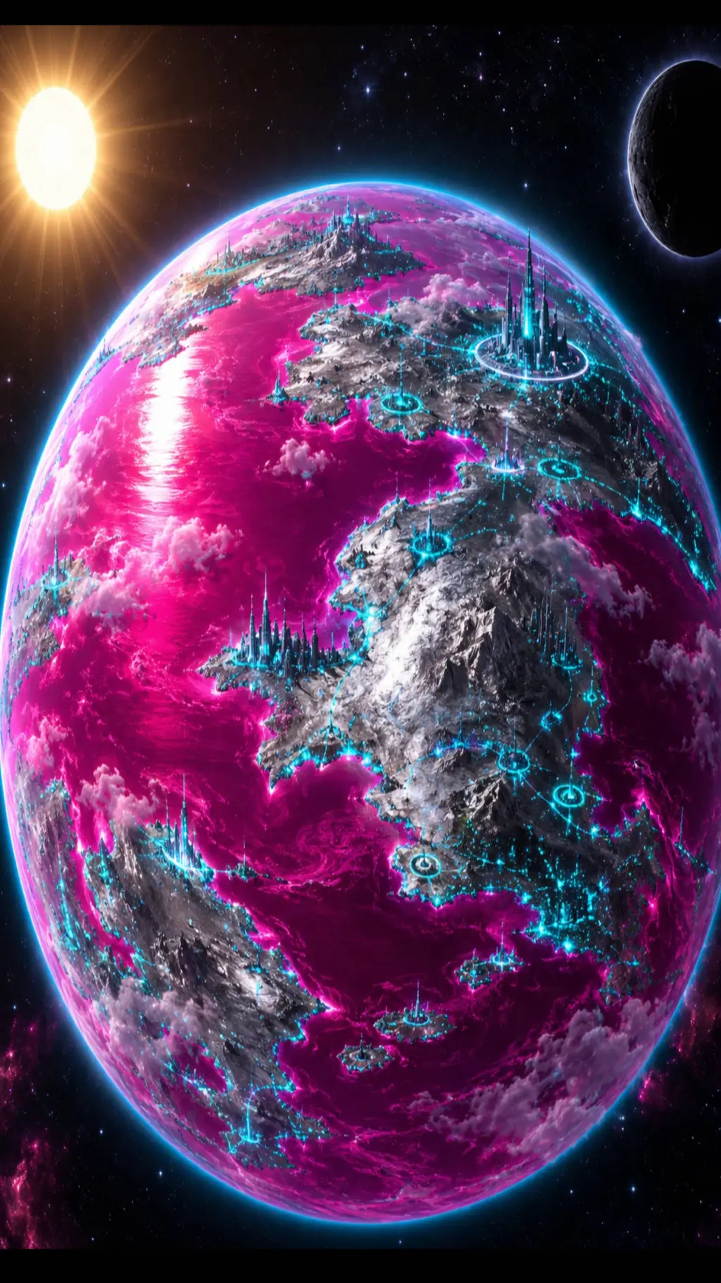 ai character: Planet Protogen background