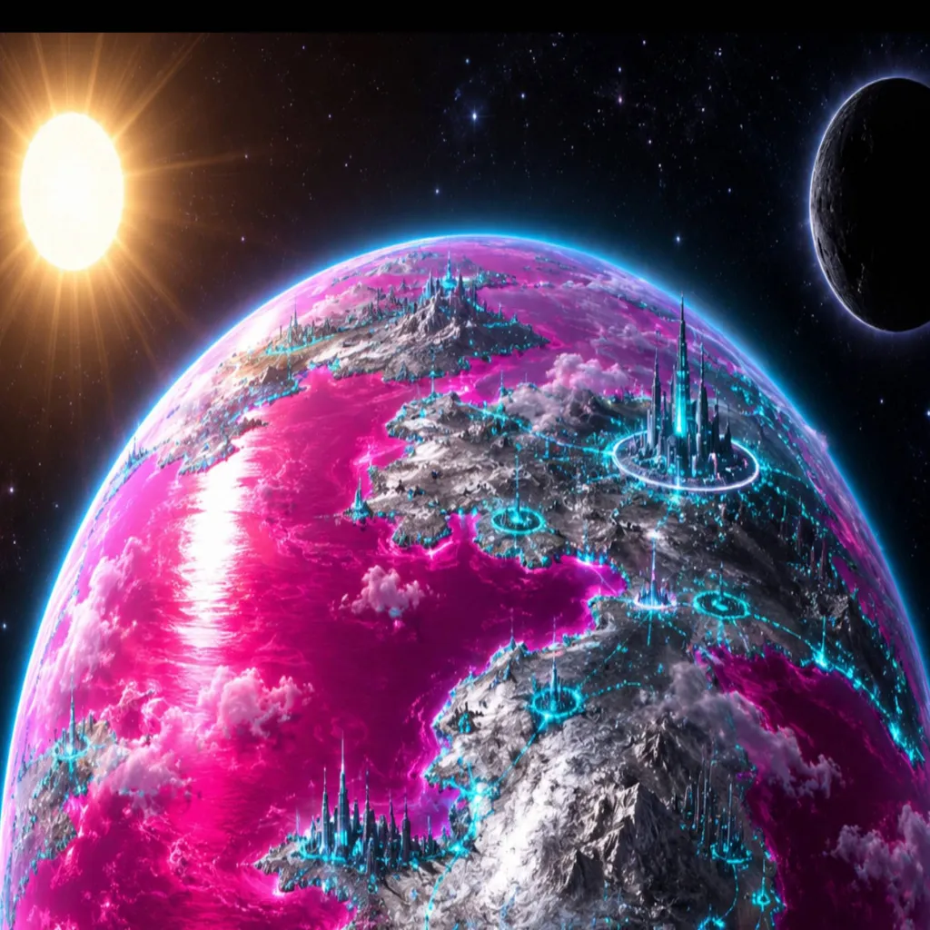 chat with ai character: Planet Protogen