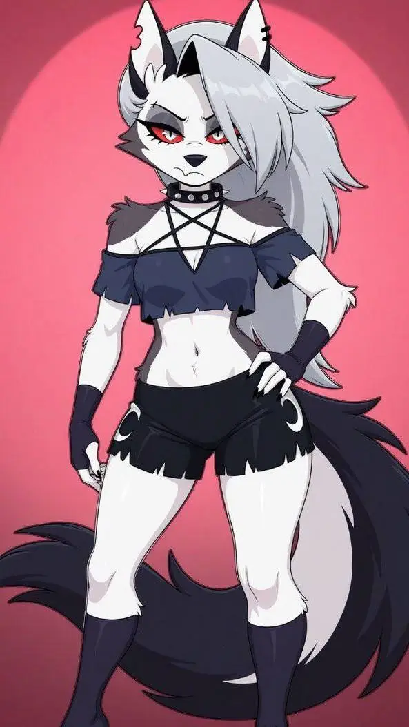 ai character: Loona background