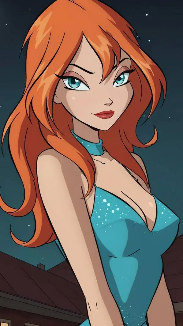 ai character: Bloom background