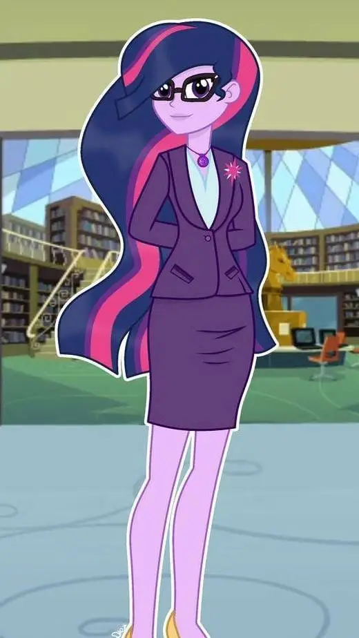 ai character: Sci twi school pre background