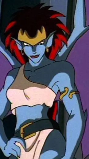 ai character: Demona  background