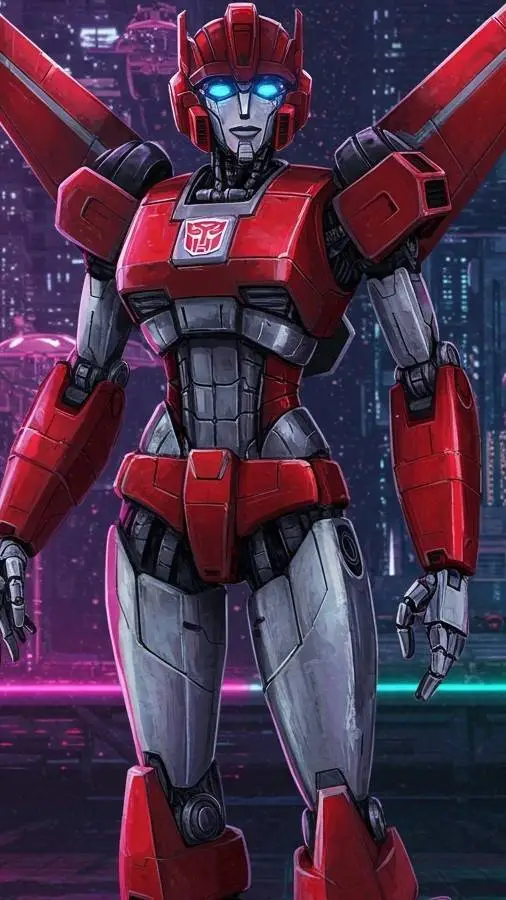 ai character: Aurora background