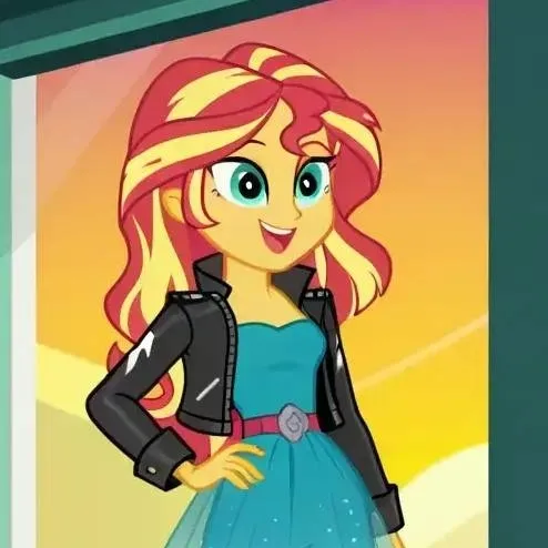 chat with ai character: Sunset shimmer 