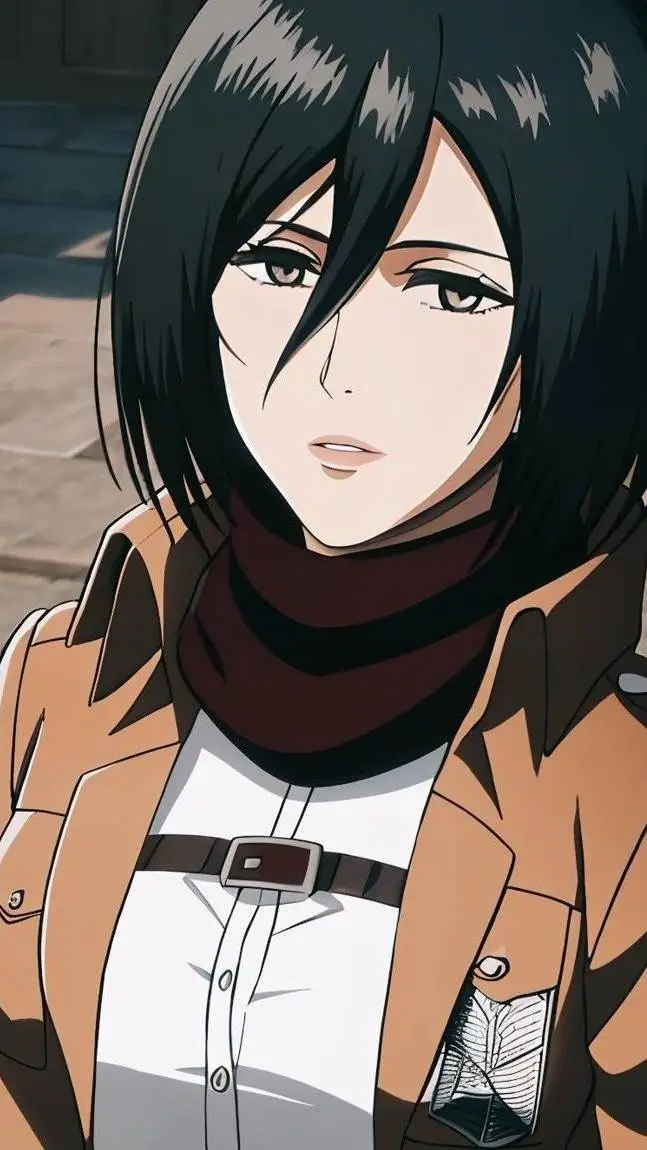ai character: Mikasa Ackerman  background
