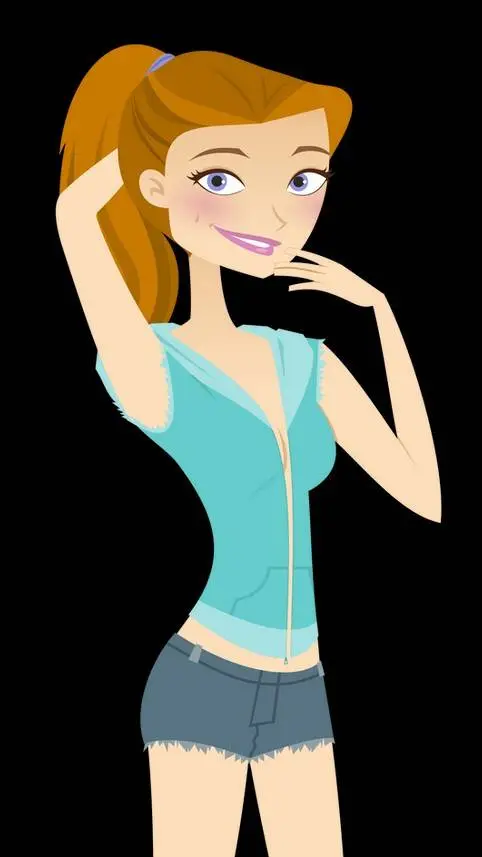 ai character: Jen Masterson  background