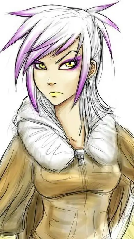 ai character: Gilda  background
