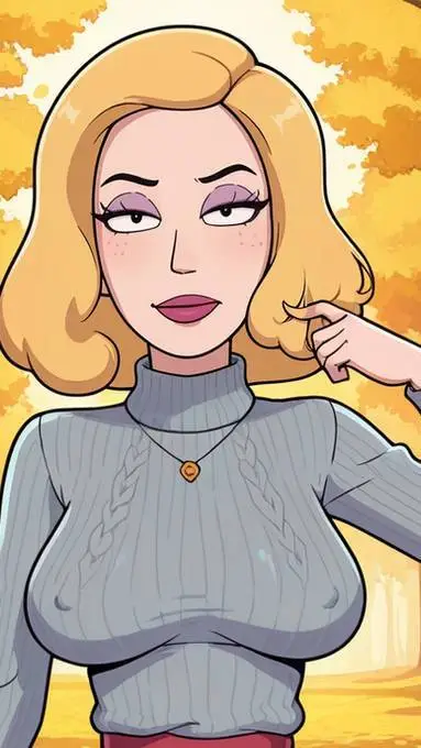 ai character: Beth Smith  background